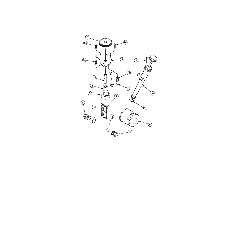 Lubrication Diagram and Parts List for 17AI2ACP756  Cub Cadet Lawn Tractor